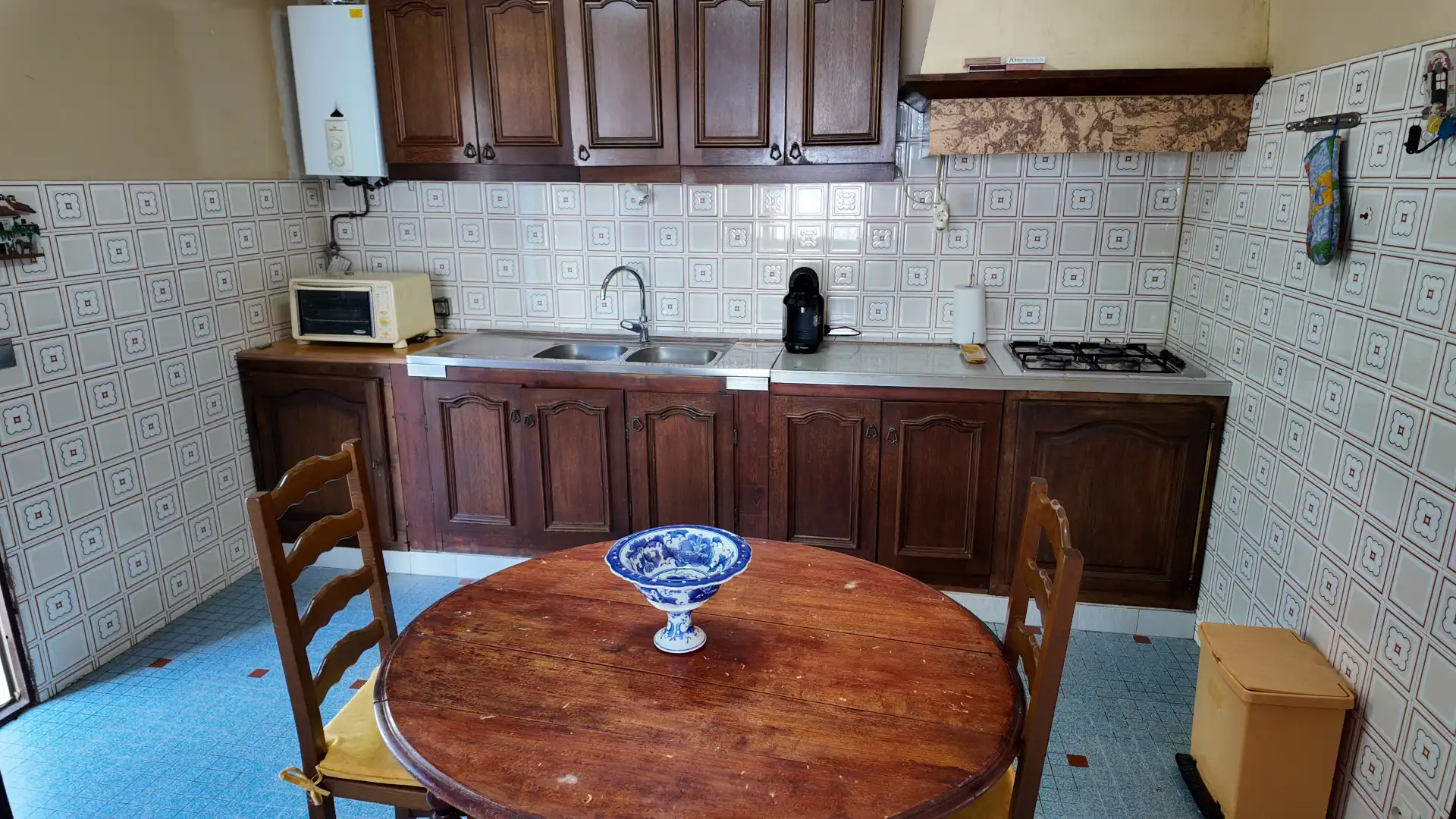 Cocina de Casa o chalet en venta en Fortià con Calefacción, Jardín privado y Terraza