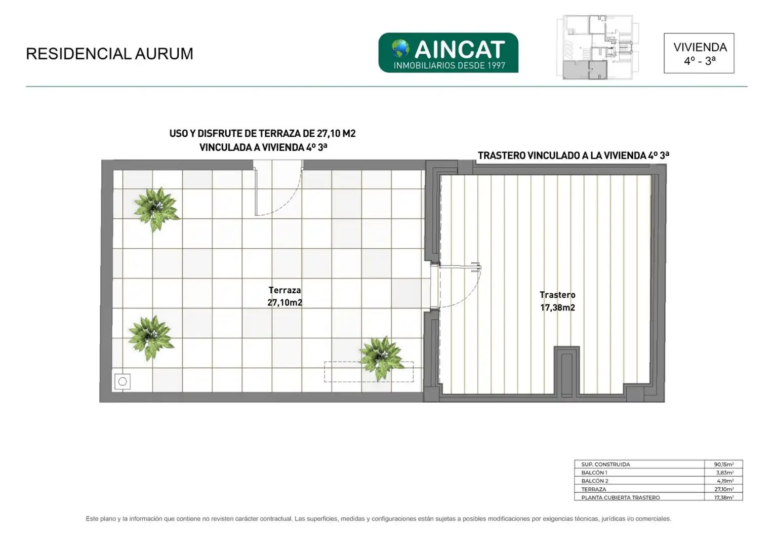 Piso con terraza en venta en Viladecans - Calle SANT CLIMENT, imagen 2