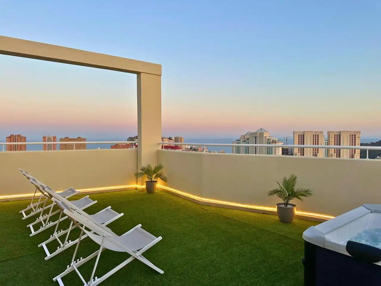 Terraza de Piso en venta en Villajoyosa / La Vila Joiosa con Aire acondicionado, Terraza y Amueblado