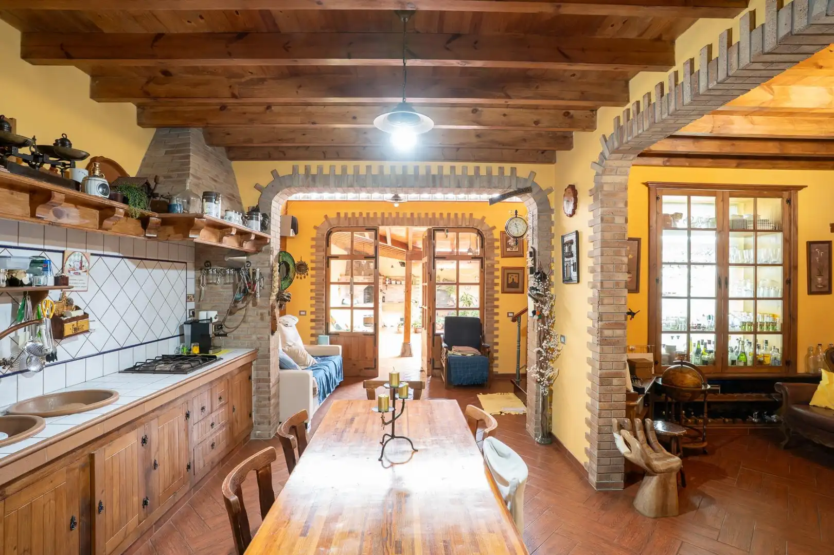 Kitchen of Houses for sale in San Cristóbal de la Laguna  with Terrace, Storage room and Furnished