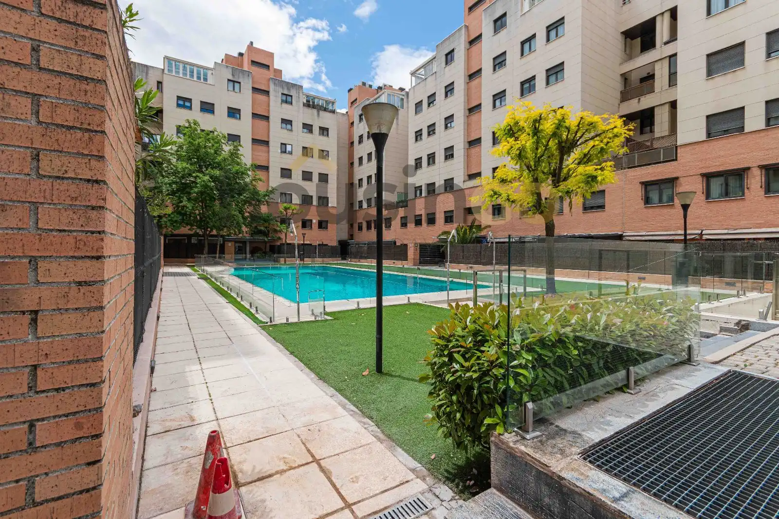 Schwimmbecken von Wohnung zur Miete in Madrid mit Klimaanlage, Heizung und Abstellraum
