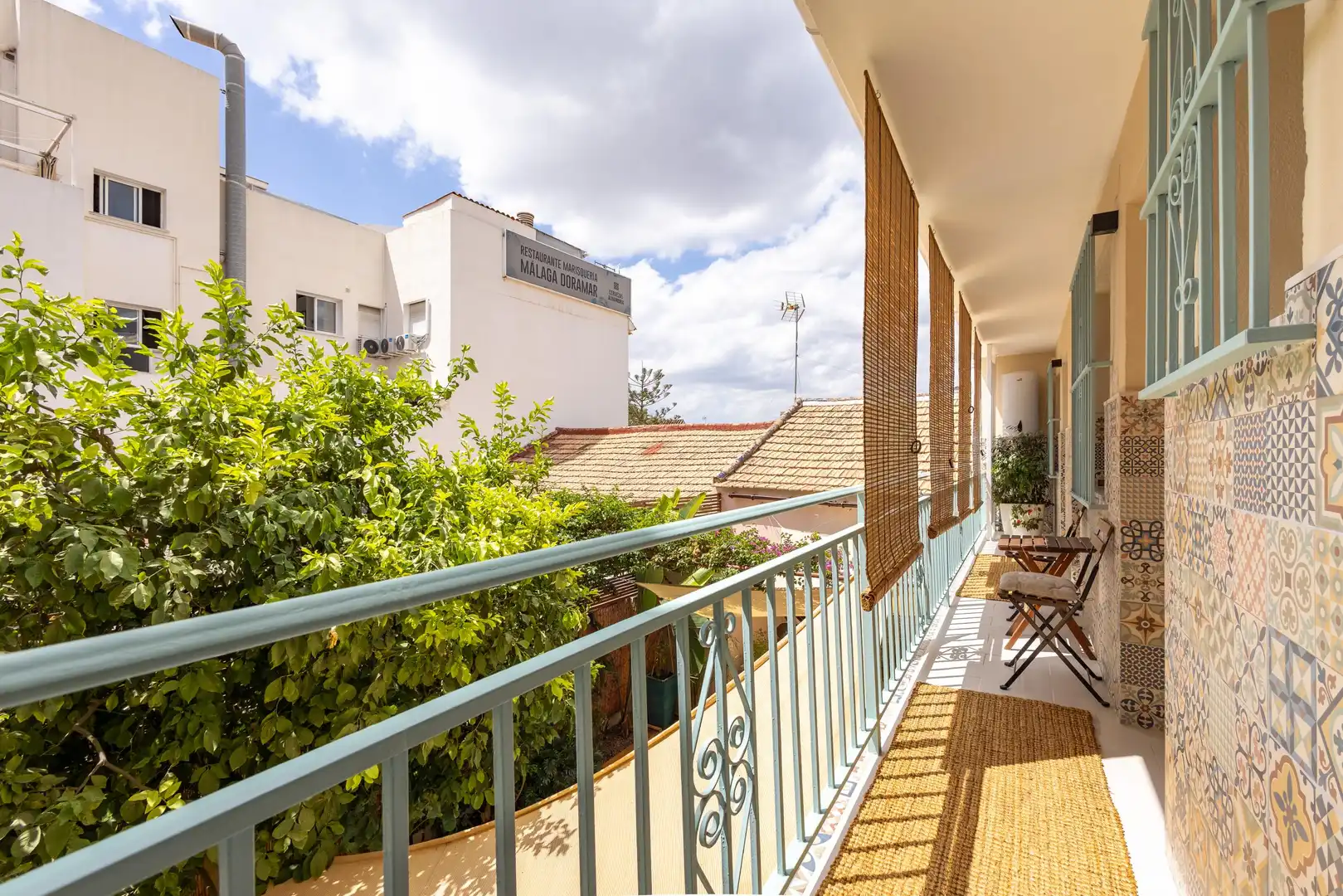 Terrassa de Casa o xalet en venda en Málaga amb Aire condicionat, Calefacció i Jardí privat