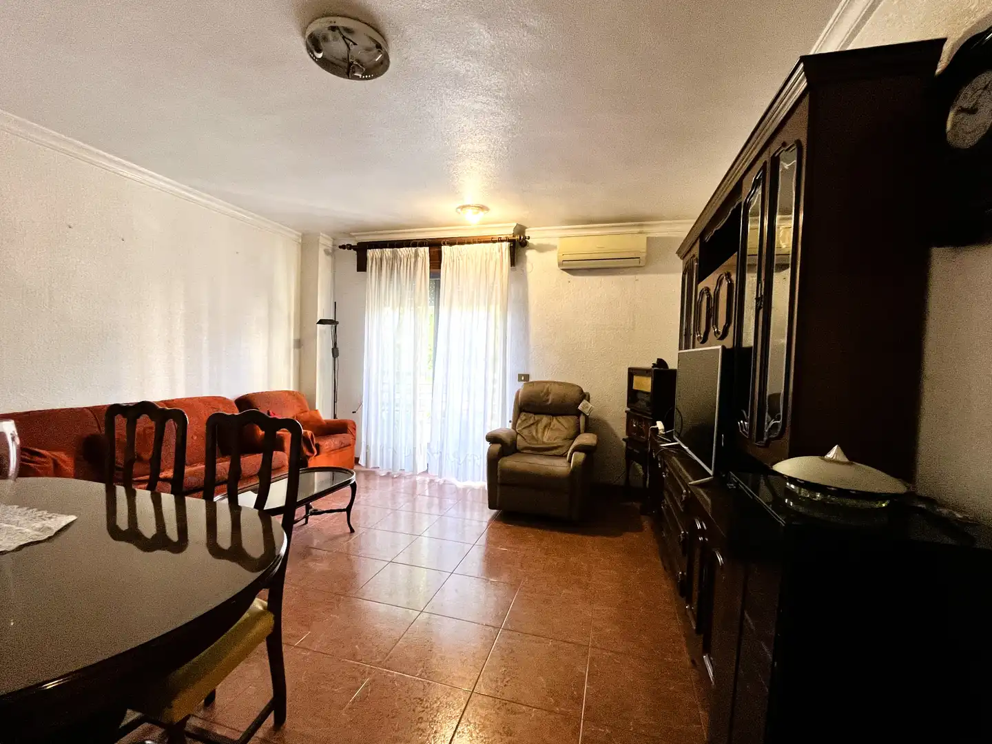 Living room of Flat for sale in Orihuela  with Air Conditioner, Heating and Furnished