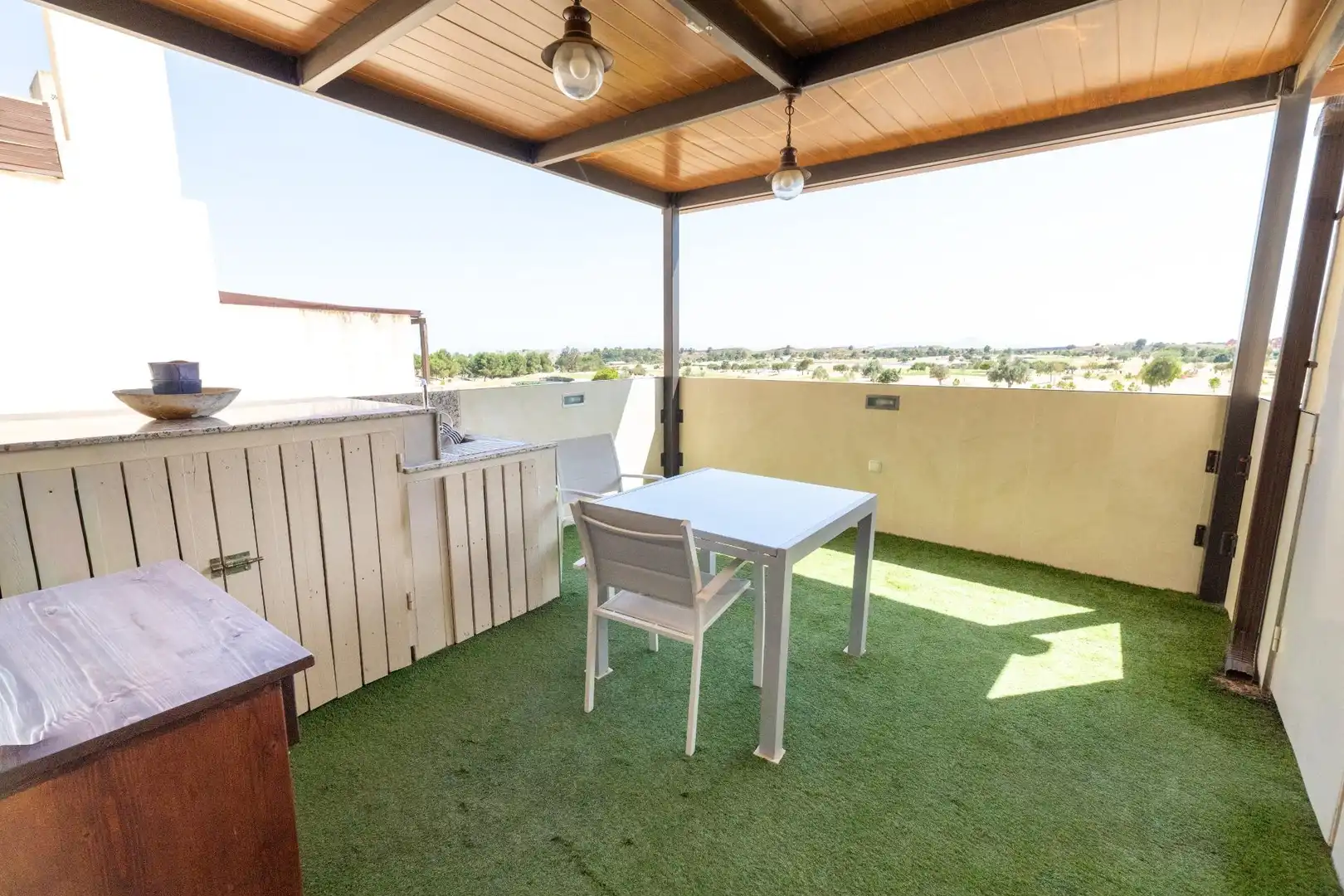 Terraza de Ático en venta en Murcia con Aire acondicionado, Calefacción y Jardín privado