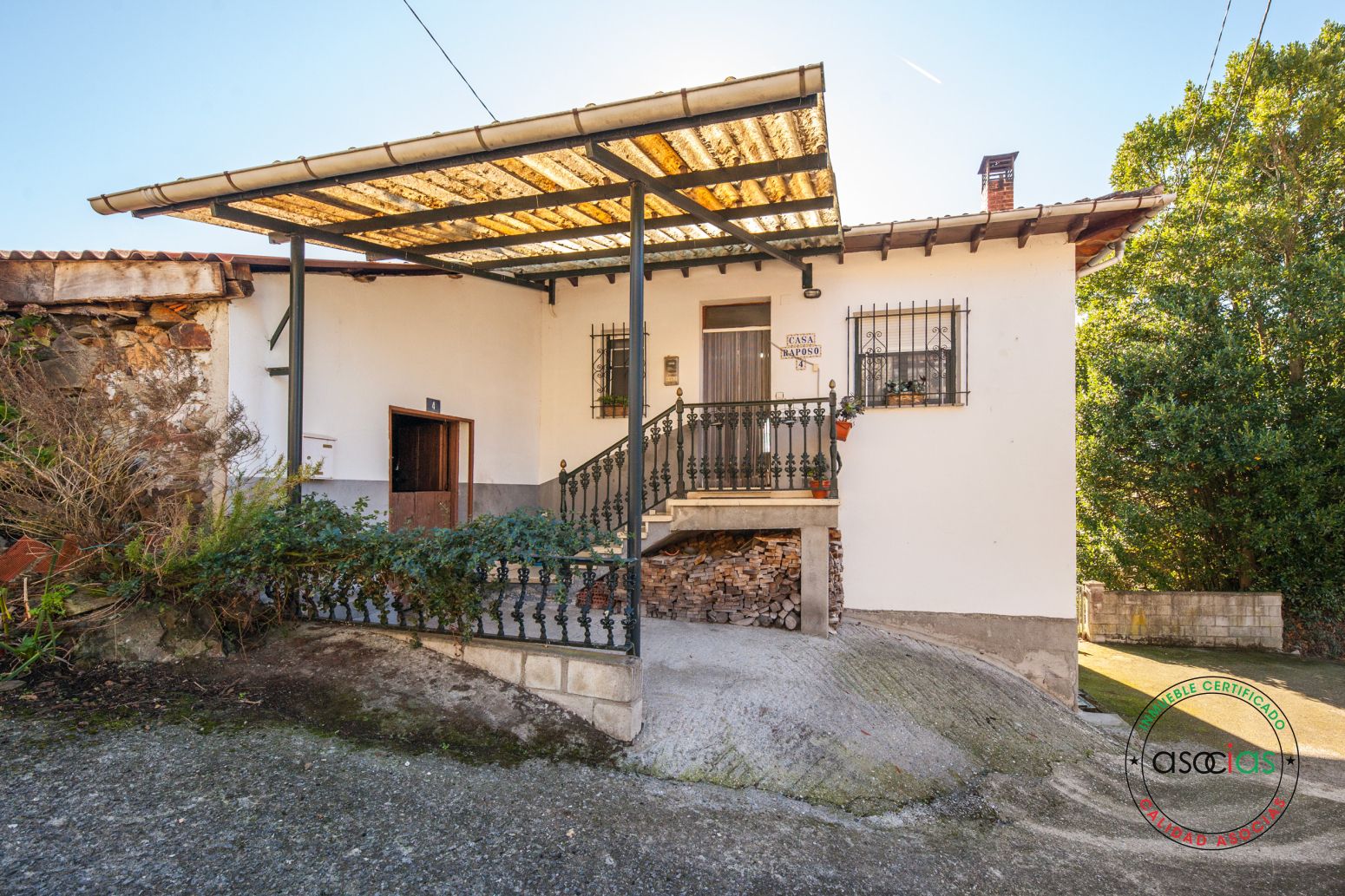 Exterior view of House or chalet for sale in Tineo  with Heating, Private garden and Terrace