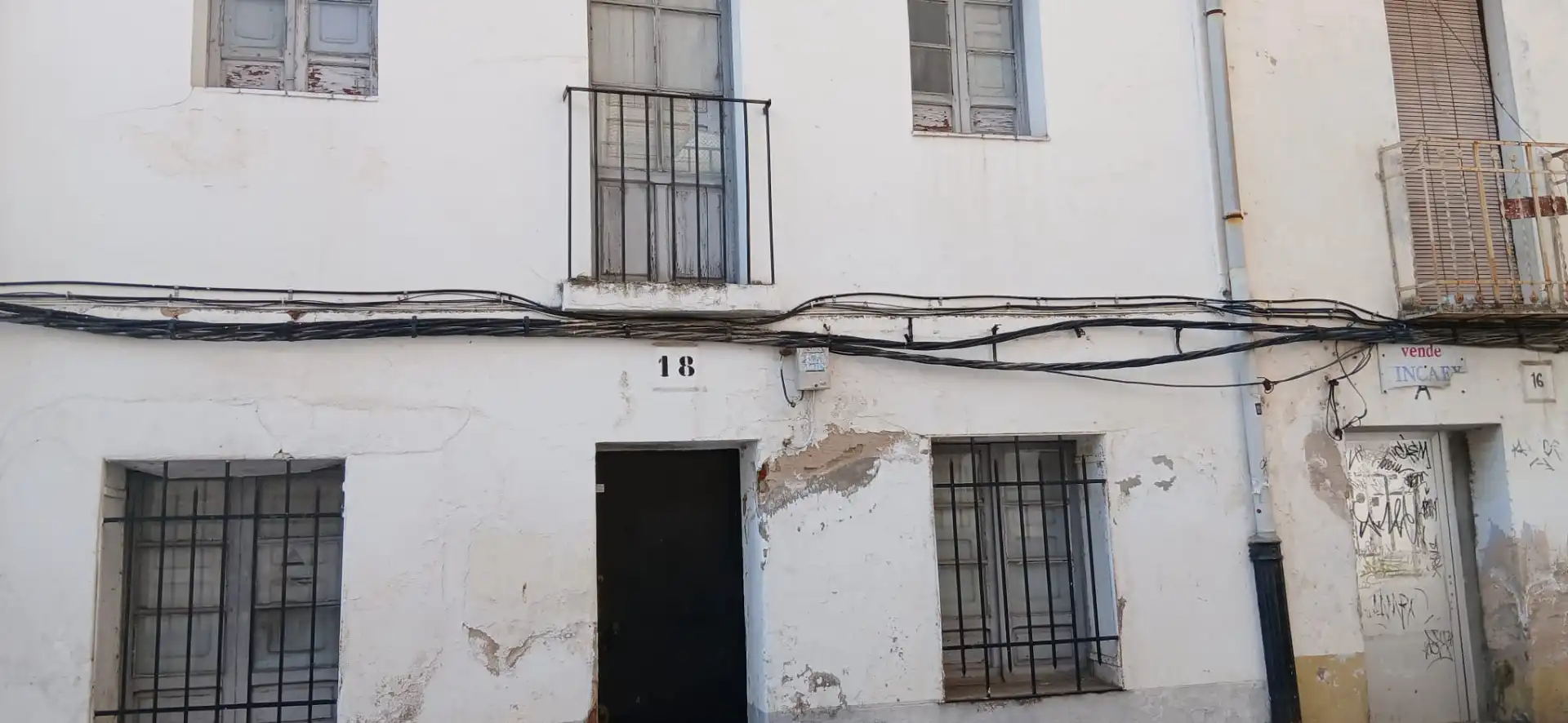 Vista exterior de Casa o xalet en venda en Plasencia