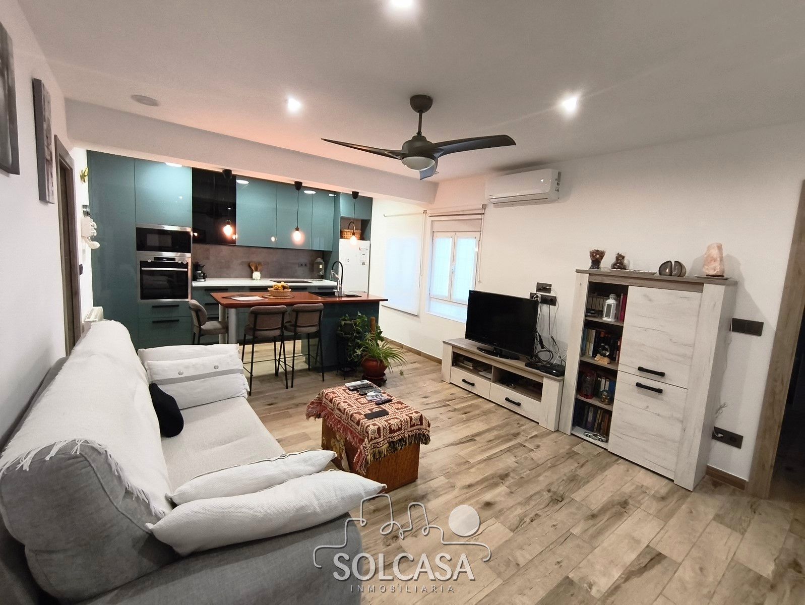 Sala de estar de Piso en venta en Valladolid Capital con Aire acondicionado, Calefacción y Balcón