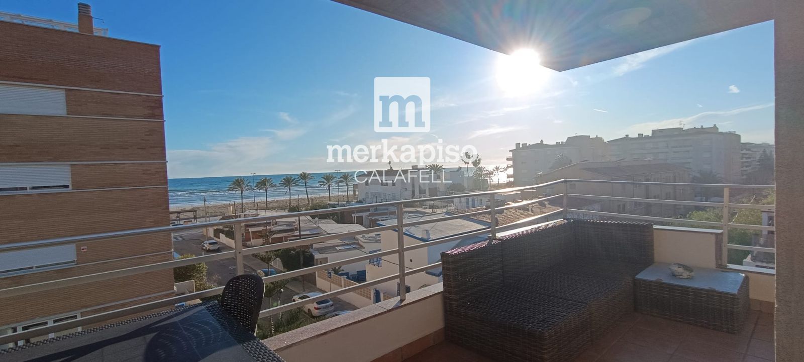 Außenansicht von Wohnung zum Verkauf in Calafell mit Klimaanlage, Heizung und Terrasse