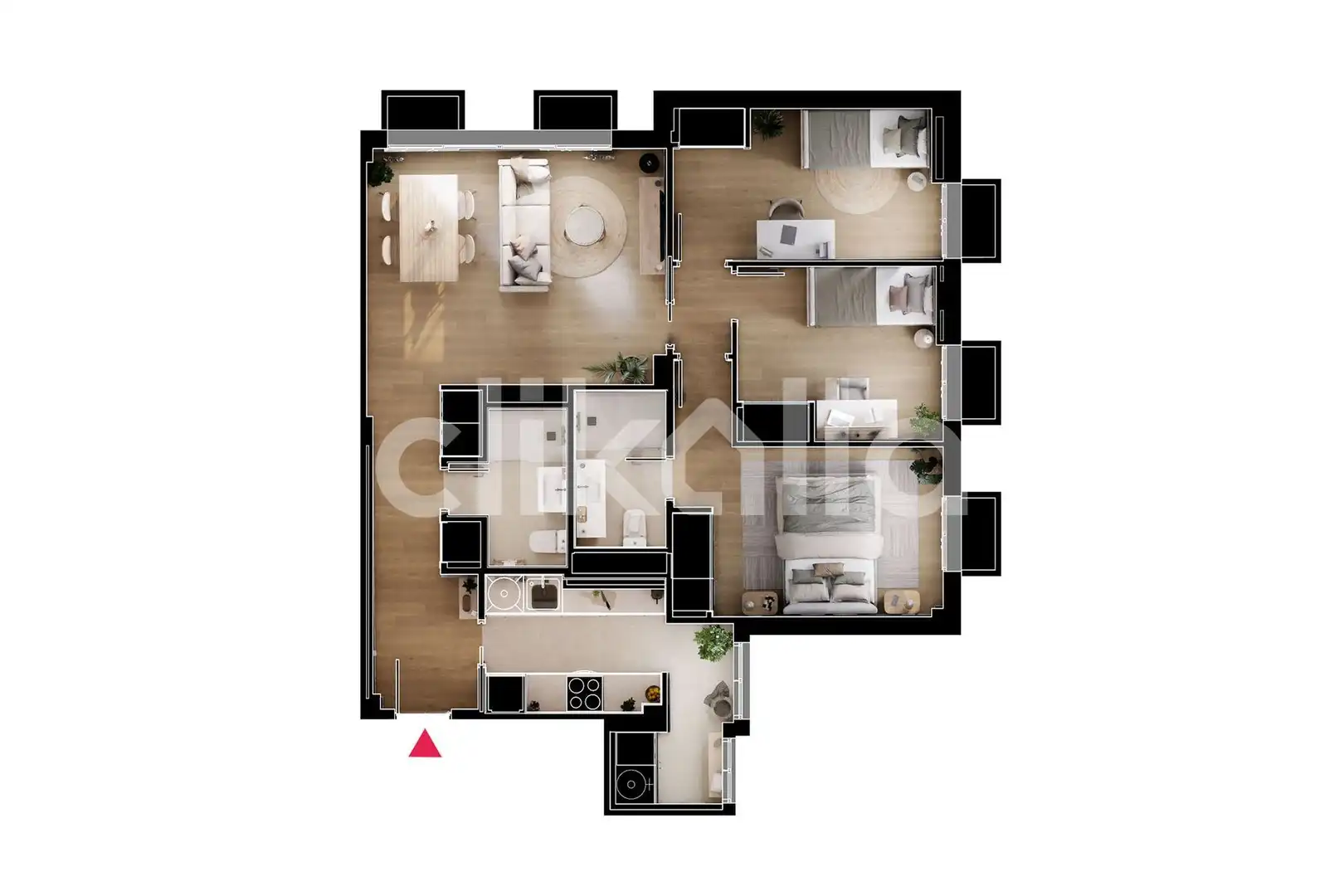 Piso con ascensor en venta en Cruz de Humilladero, imagen 25