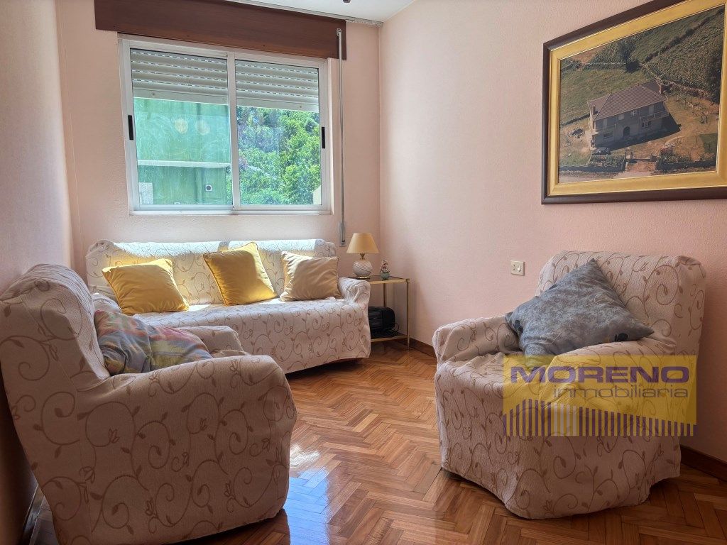 Sala d'estar de Àtic en venda en Sarria