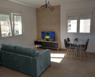 Sala d'estar de Apartament de lloguer en Torrevieja amb Aire condicionat i Terrassa