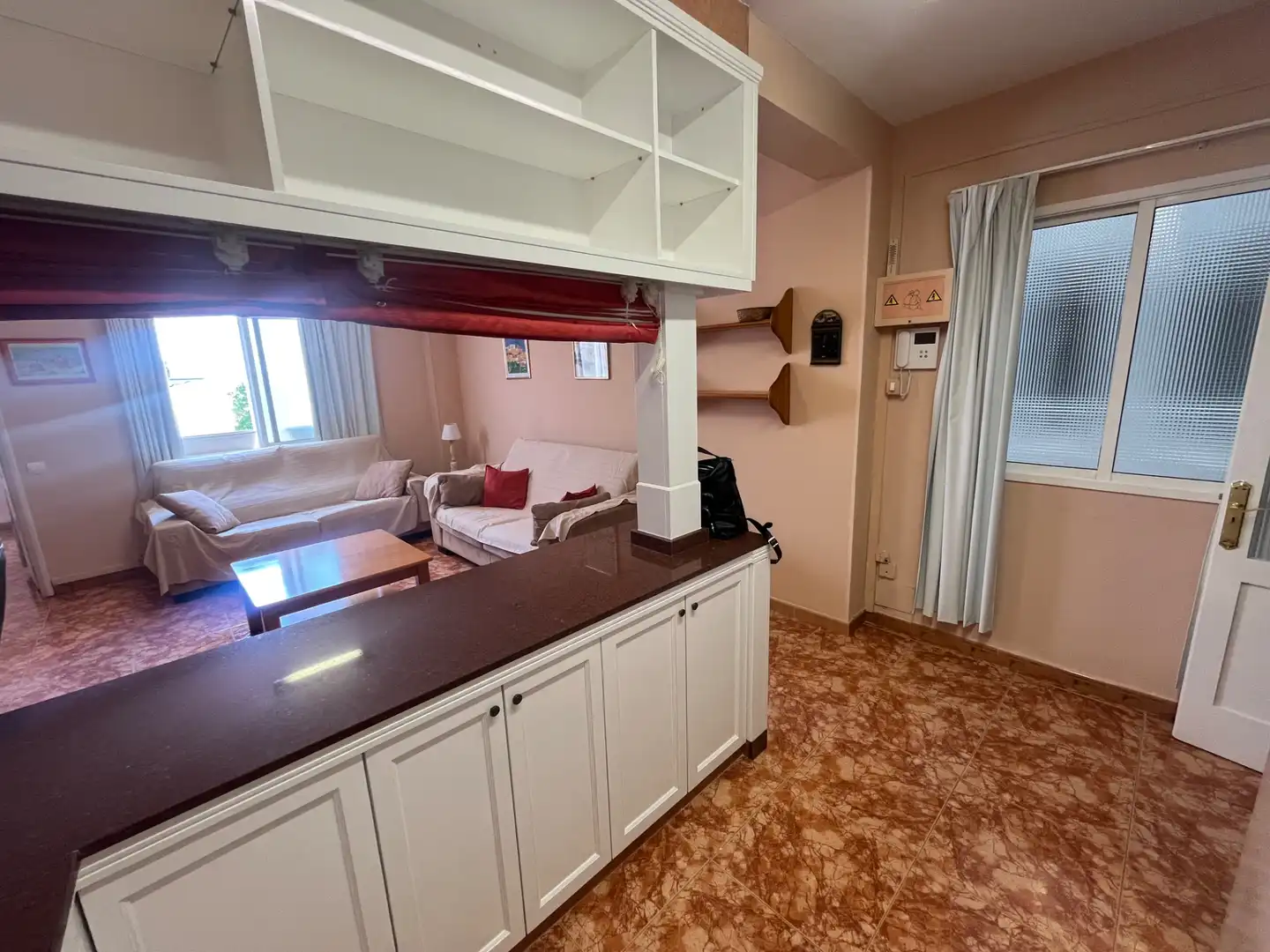 Cocina de Piso de alquiler en Las Palmas de Gran Canaria con Amueblado, Horno y Lavadora
