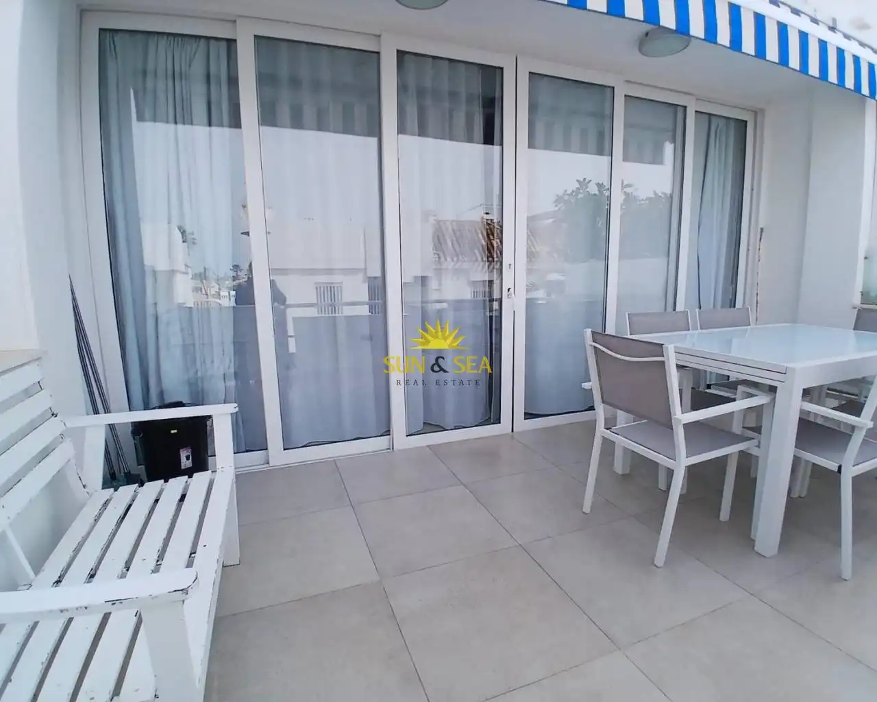 Terrasse von Erdgeschoss zur Miete in Orihuela mit Klimaanlage, Terrasse und Schwimmbad