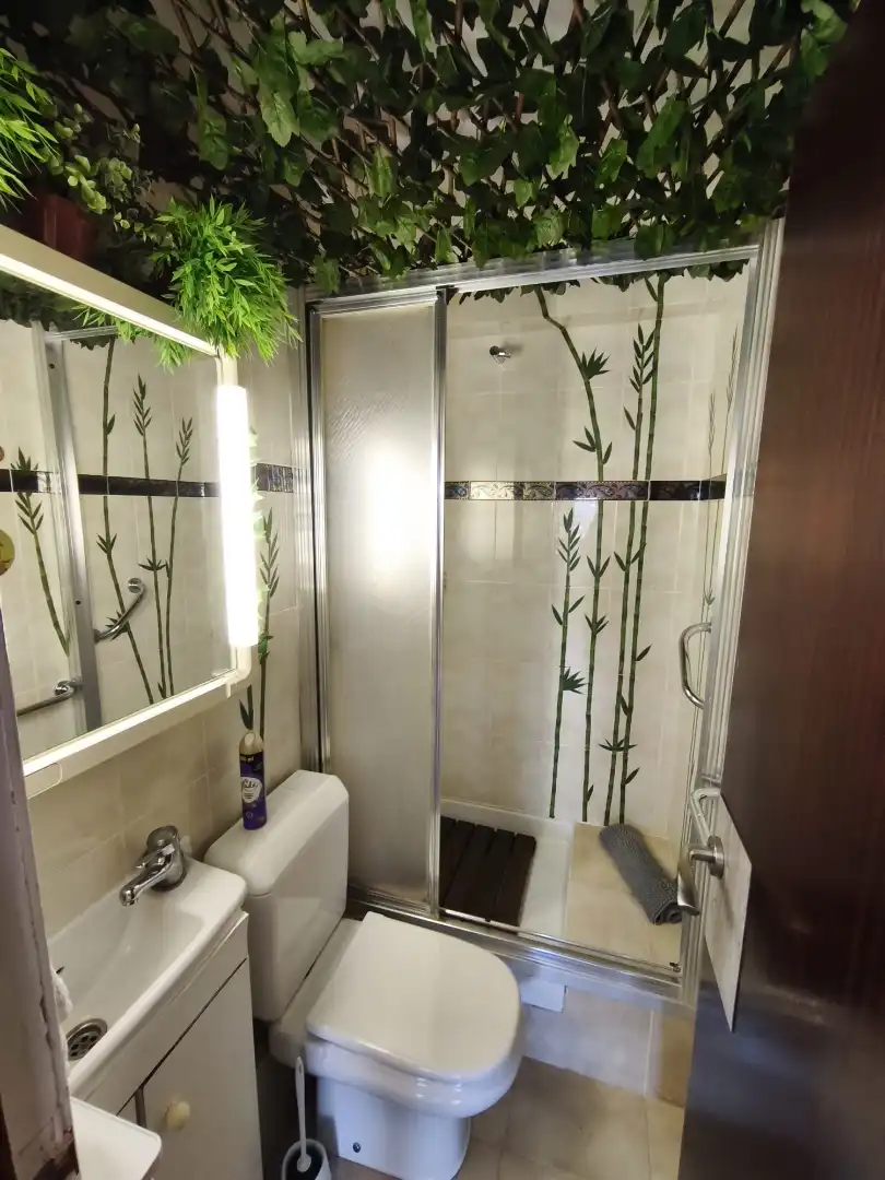 Bathroom of Flat for sale in Salou  with Parquet flooring, Terrace and Furnished