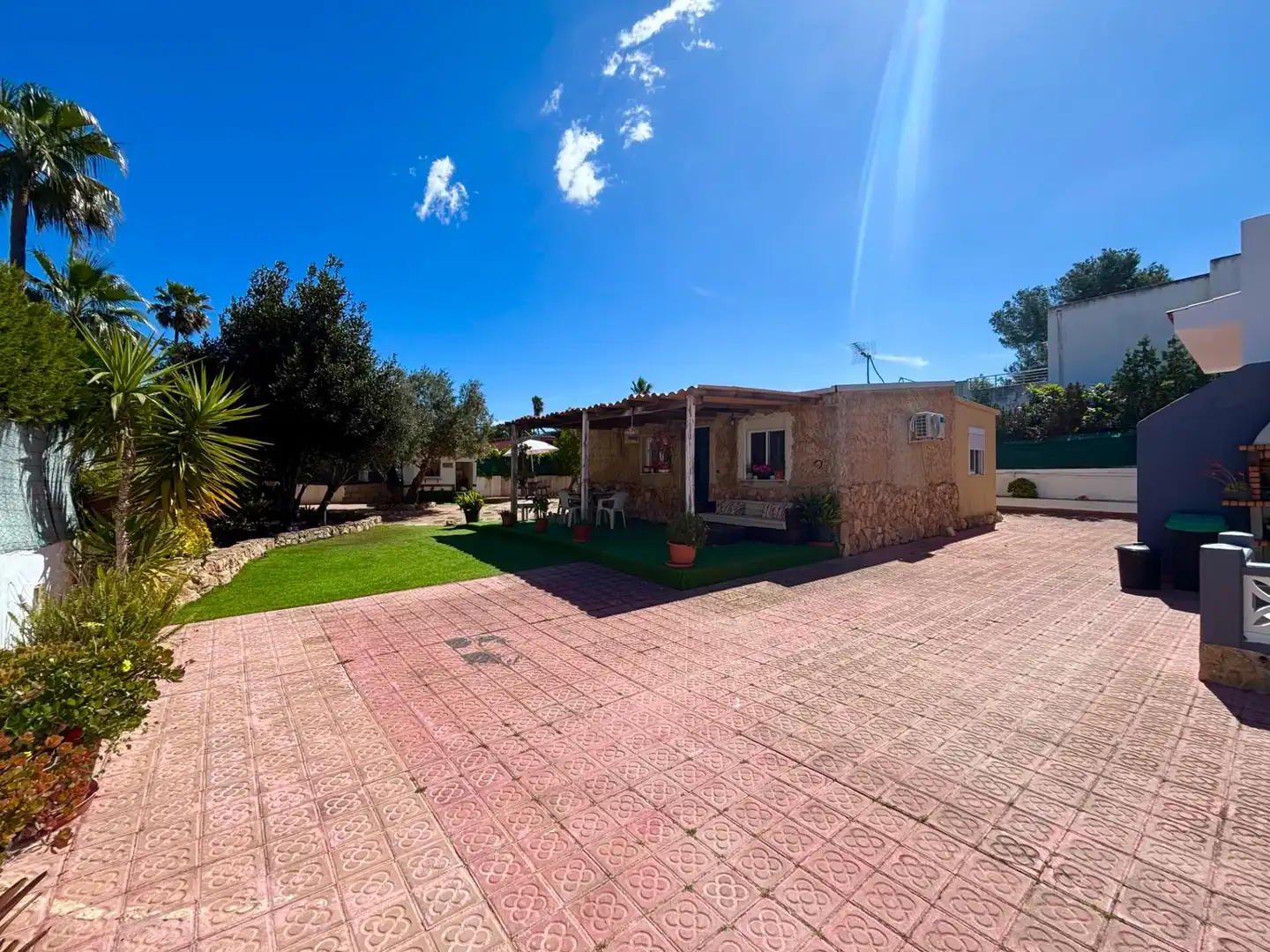Jardí de Casa o xalet en venda en Llucmajor amb Aire condicionat, Terrassa i Piscina