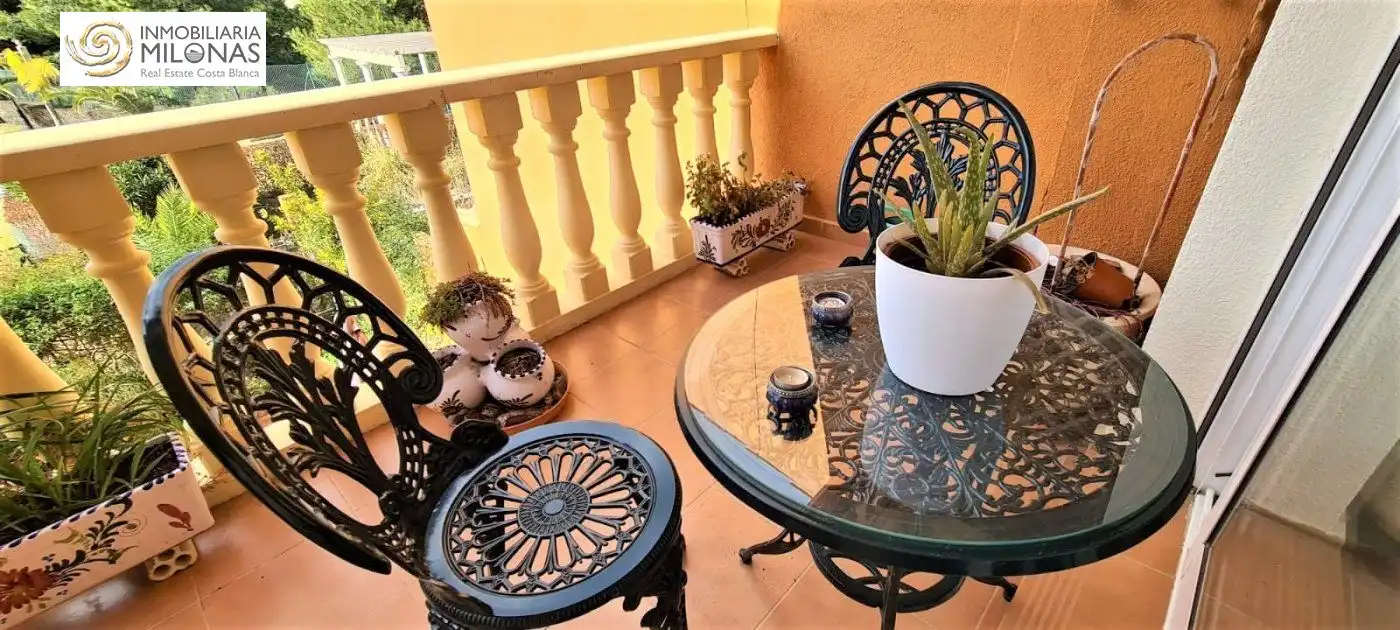 Terrassa de Casa o xalet en venda en L'Alfàs del Pi amb Aire condicionat, Calefacció i Jardí privat