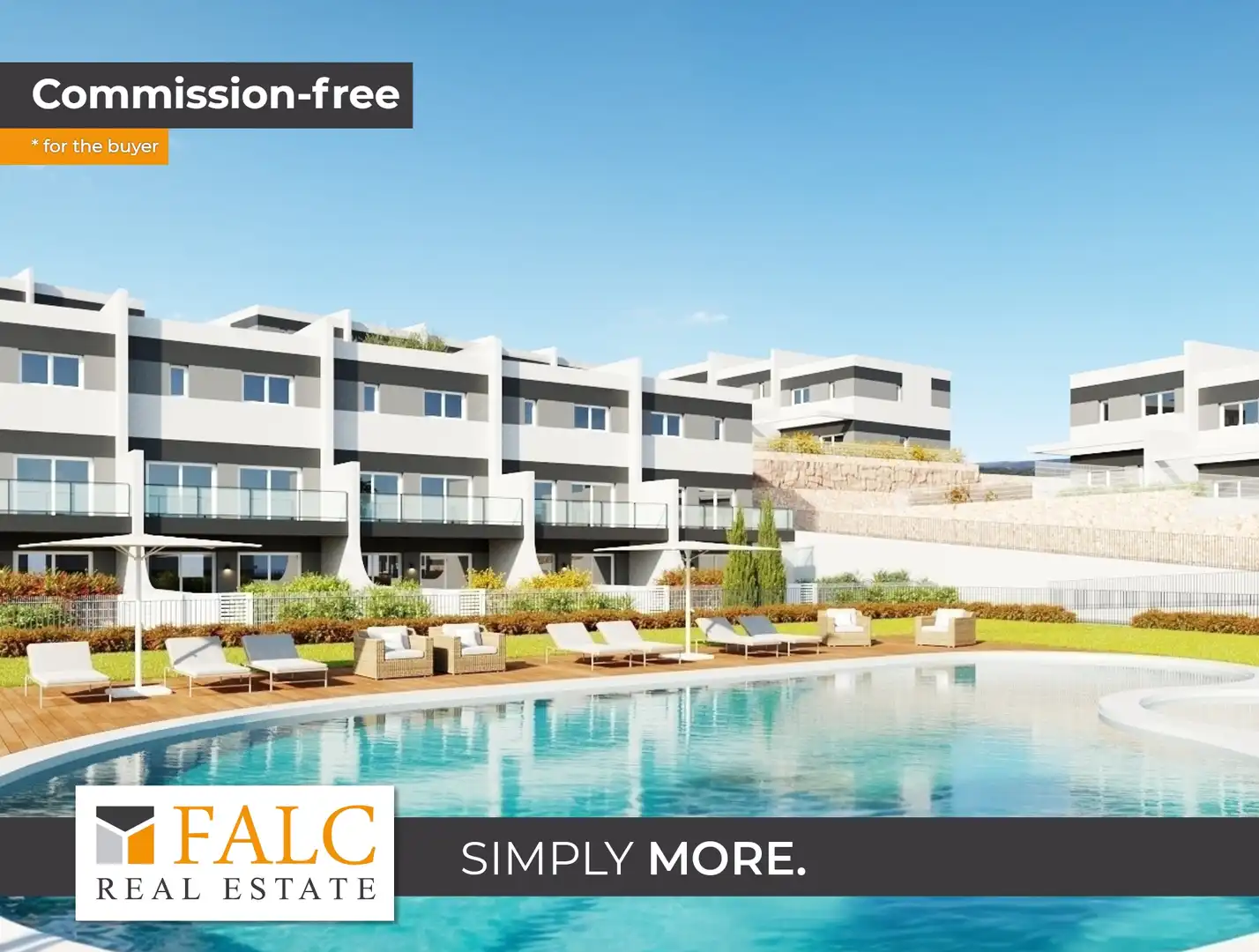 Maison mitoyenne avec piscine à vendre à Balcón de Finestrat - Terra Marina