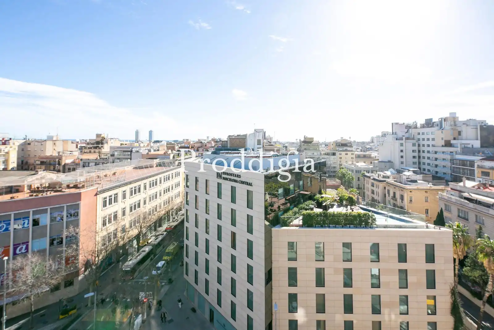Vista exterior de Oficina de alquiler en Barcelona con Aire acondicionado, Calefacción y Terraza