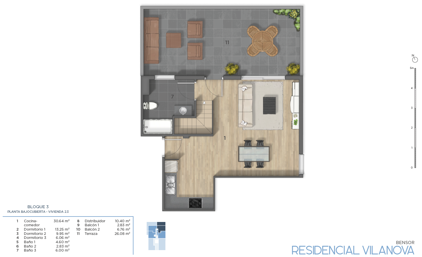 Dúplex en venda en Vilanova del Vallès amb Aire condicionat, Calefacció i Traster