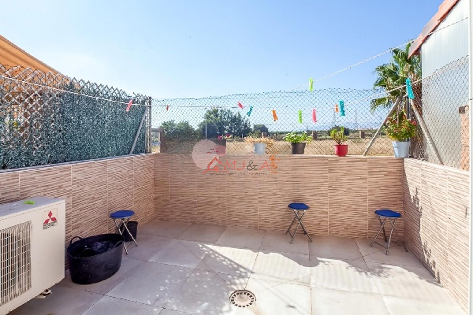 Terrace of Single-family semi-detached for sale in Almazora / Almassora  with Air Conditioner, Heating and Terrace