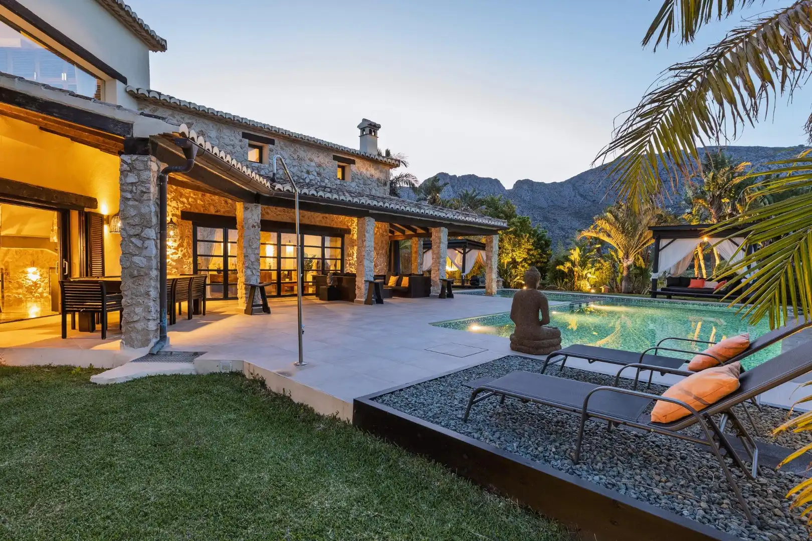 Terraza de Casa o chalet en venta en Beniarbeig con Aire acondicionado, Calefacción y Jardín privado