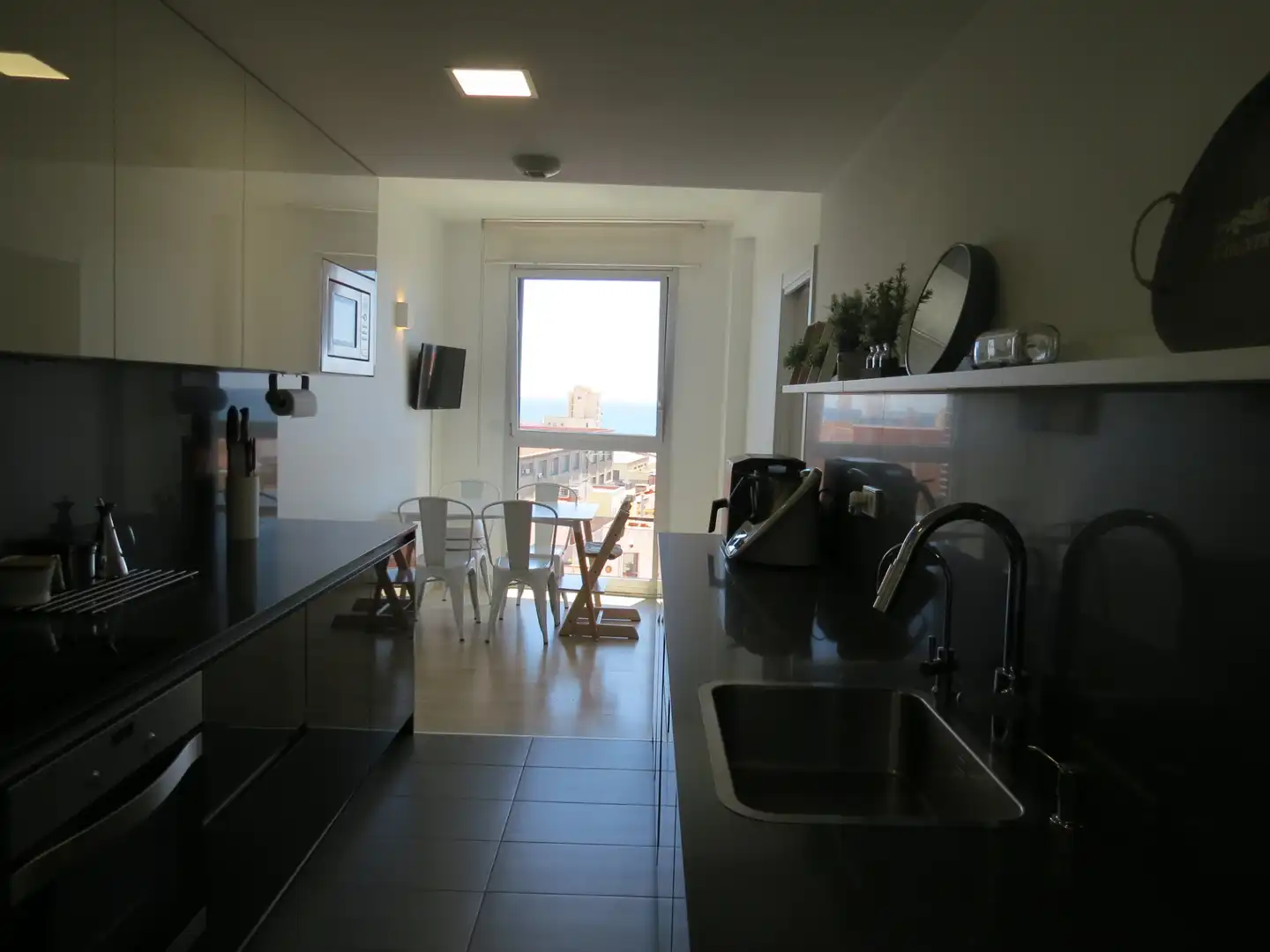 Kitchen of Attic for sale in Mataró  with Air Conditioner, Heating and Private garden