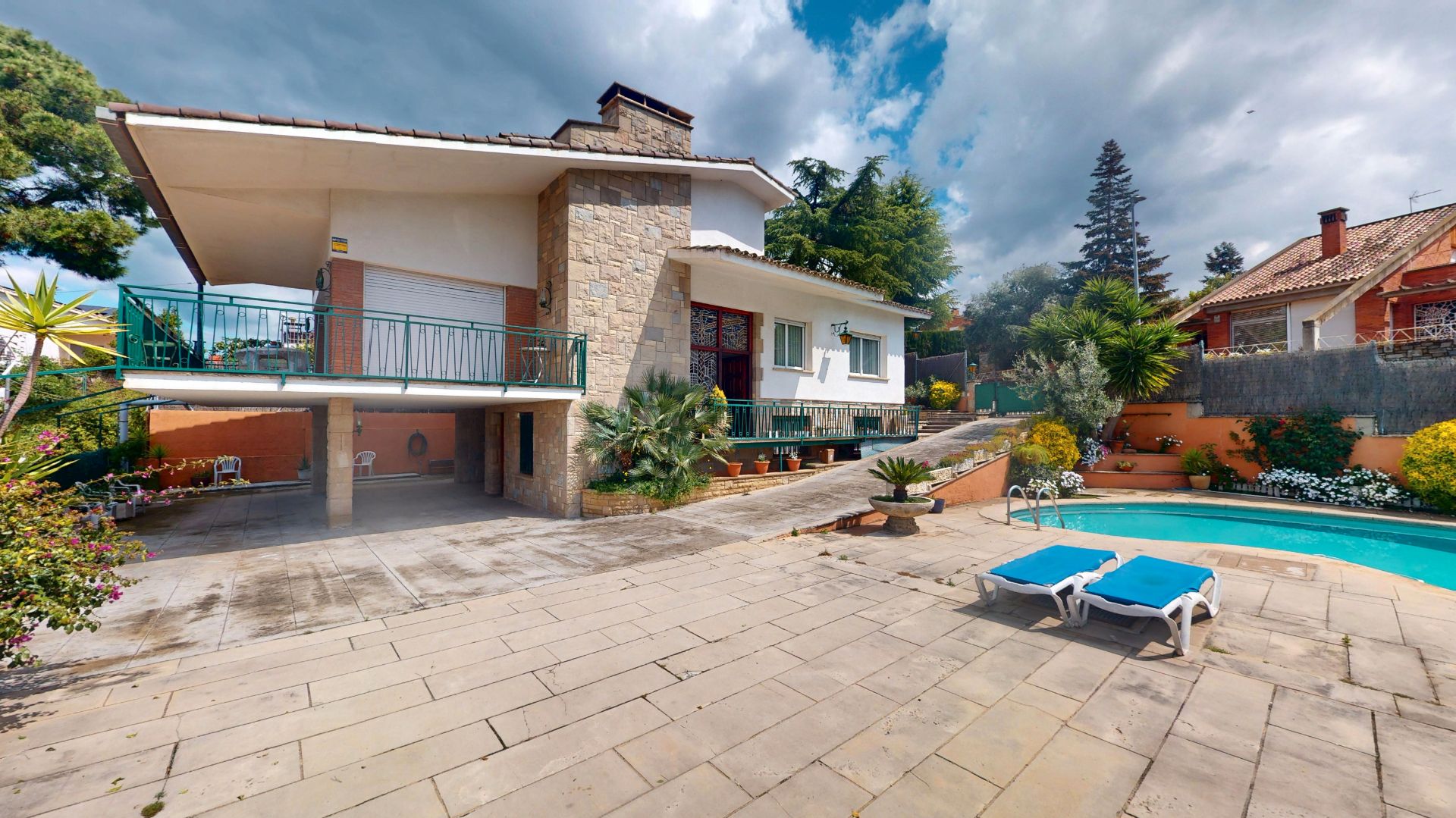 Garden of House or chalet for sale in La Garriga  with Air Conditioner, Heating and Private garden