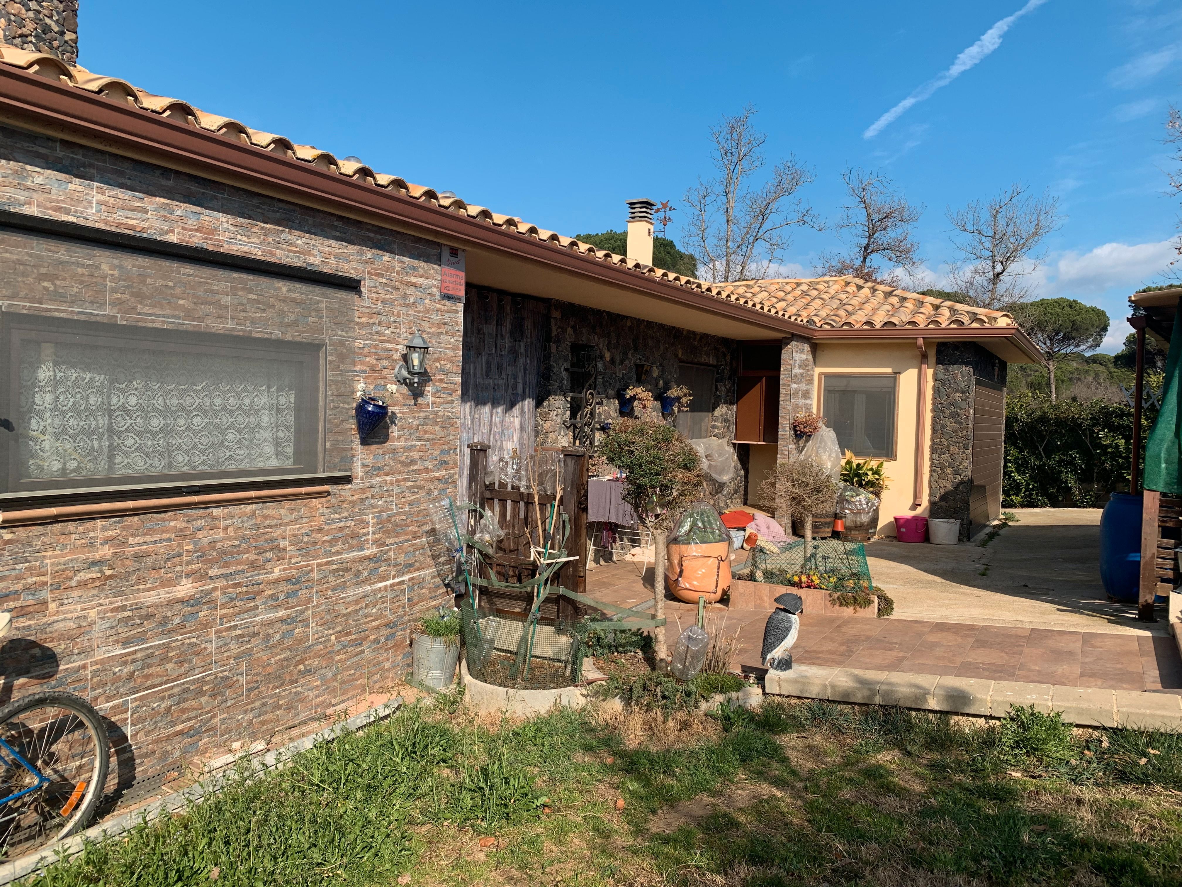 Exterior view of House or chalet for sale in Sils  with Air Conditioner, Parquet flooring and Terrace