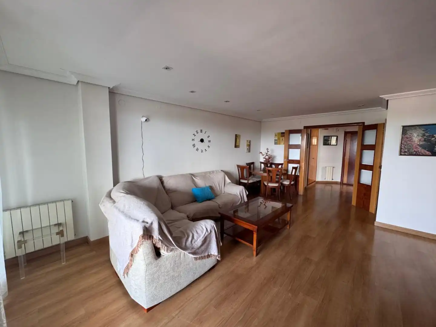 Sala d'estar de Àtic en venda en Burriana / Borriana amb Terrassa, Traster i Moblat