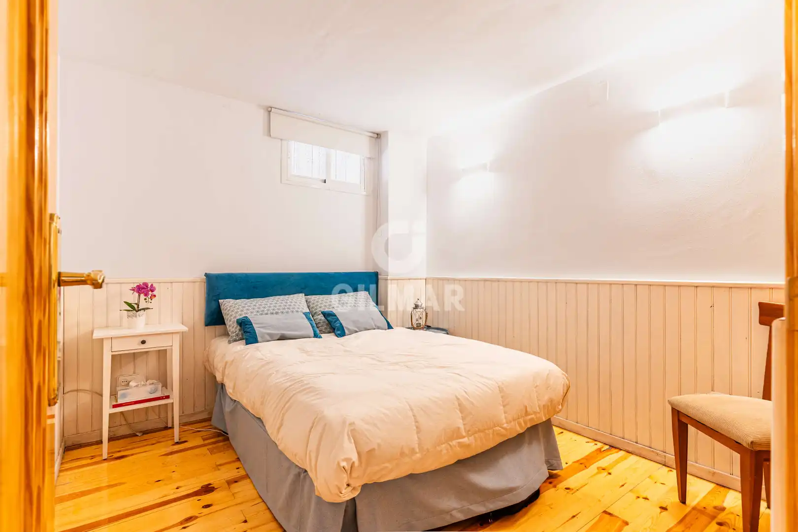 Bedroom of Houses for sale in Moraleja de Enmedio  with Heating, Private garden and Swimming Pool
