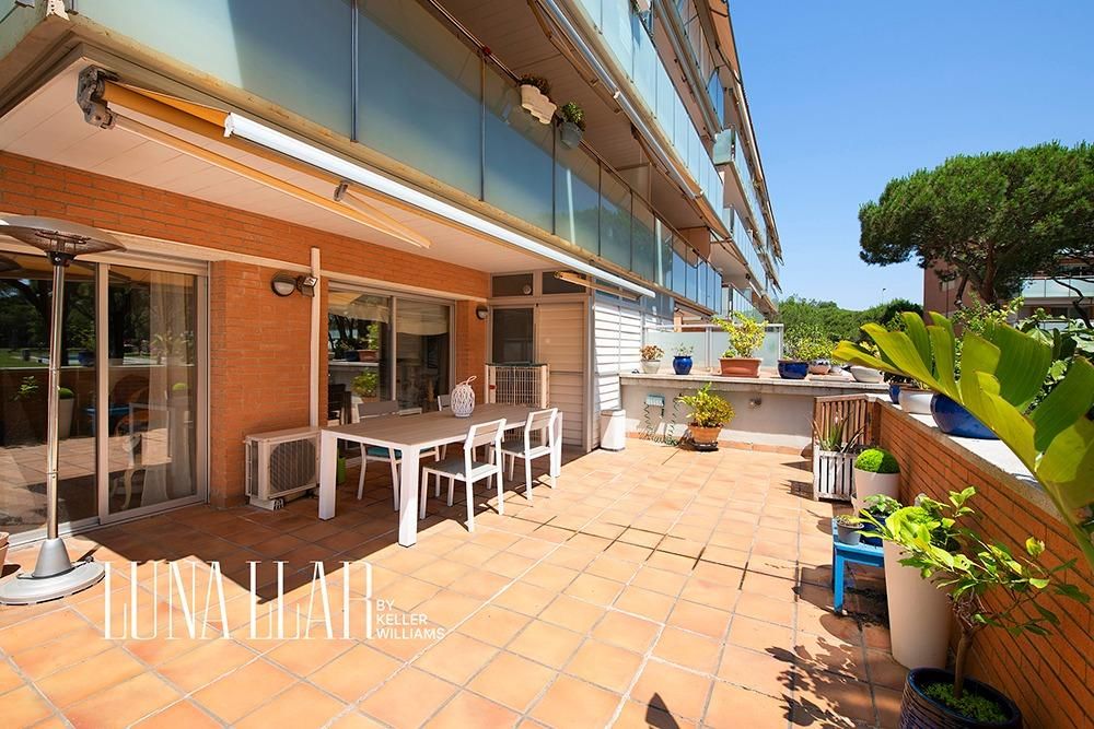 Terrace of Flat for sale in Gavà  with Private garden, Parquet flooring and Terrace