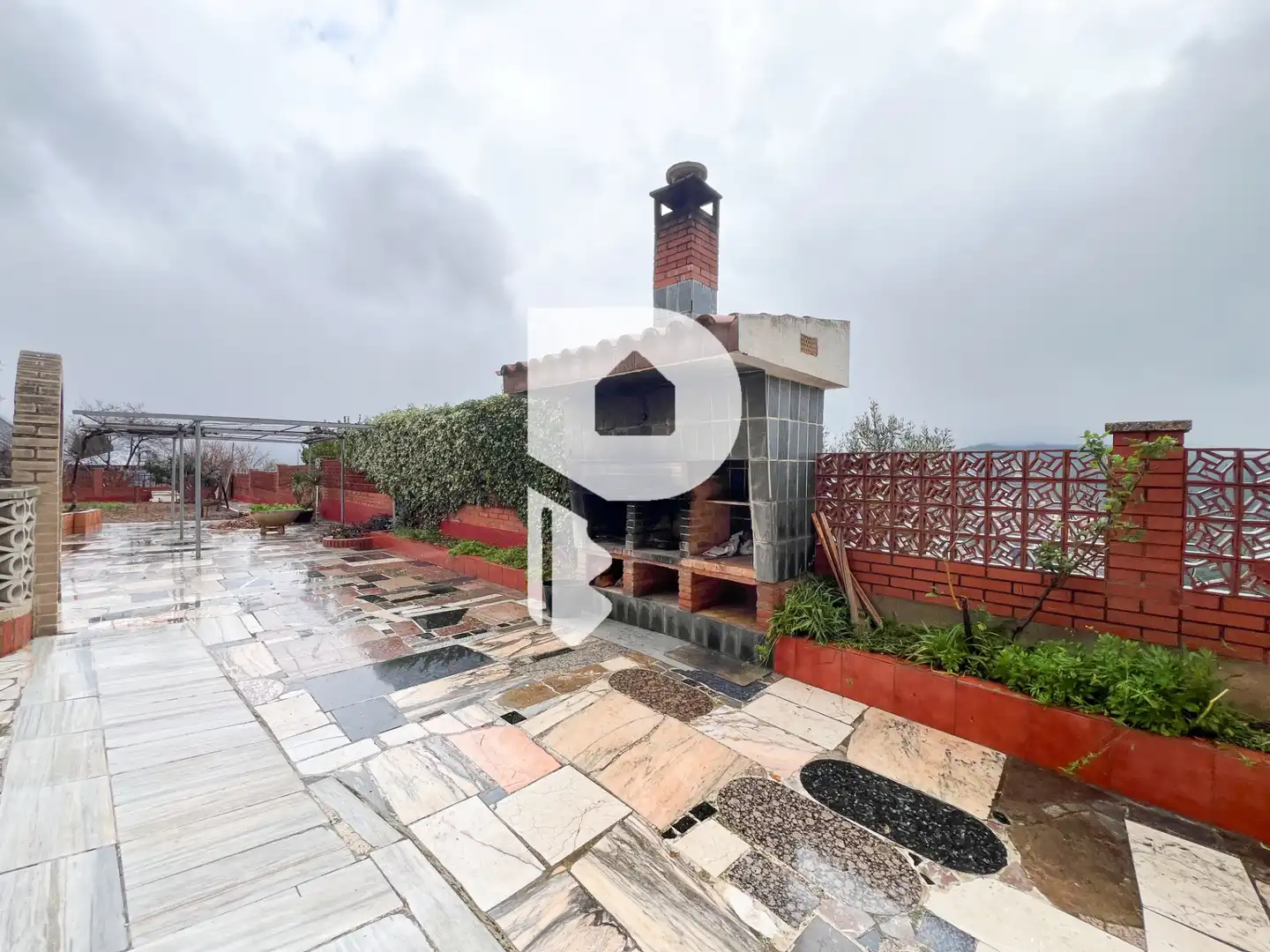Terrassa de Casa o xalet en venda en Vallirana amb Aire condicionat, Calefacció i Jardí privat