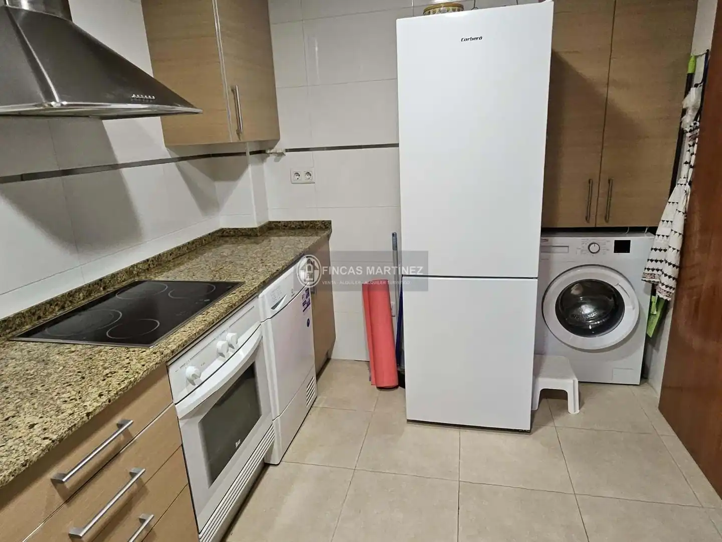 Küche von Wohnung zur Miete in Cambrils mit Klimaanlage, Heizung und Terrasse