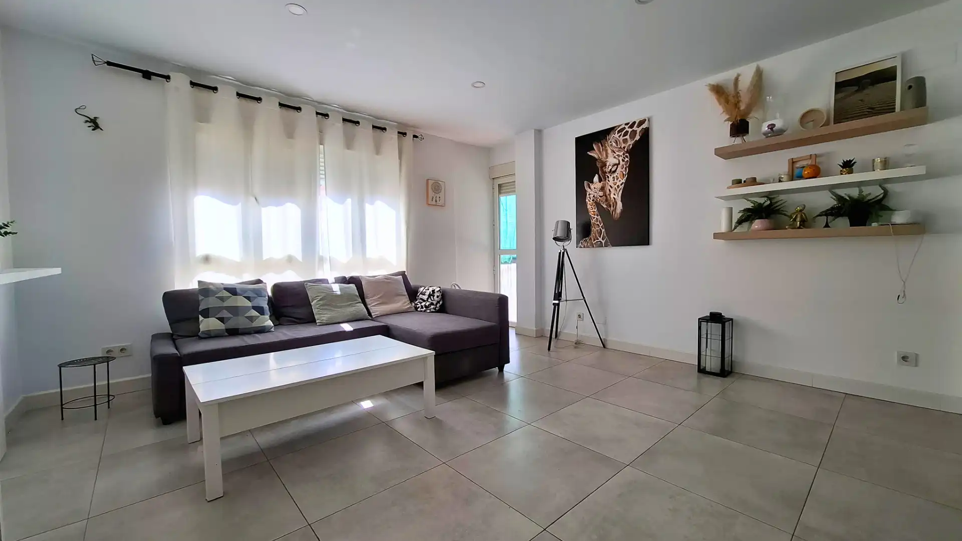 Sala de estar de Piso en venta en Córdoba con Aire acondicionado, Terraza y Amueblado