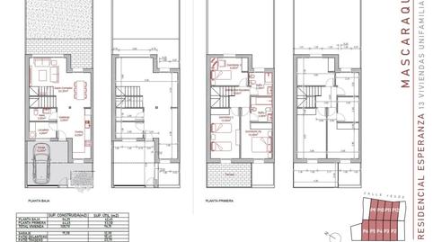 Foto 2 de Casa adosada en venta en Mascaraque, Toledo