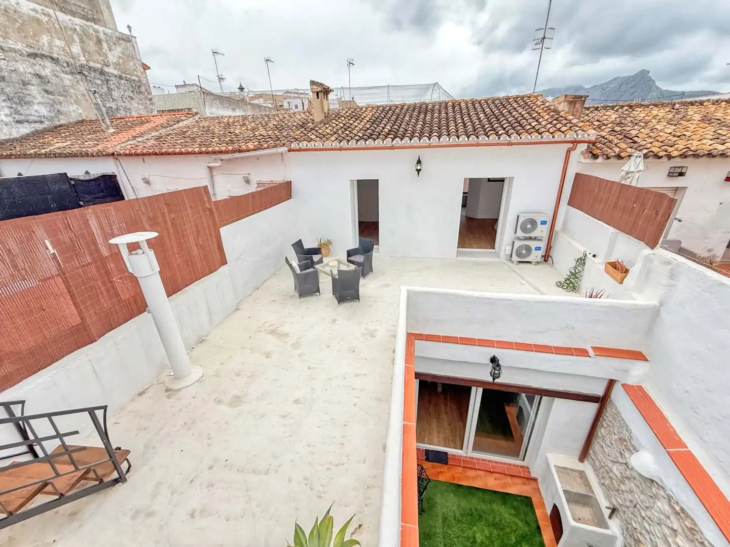 Terraza de Finca rústica en venta en Ondara con Aire acondicionado, Calefacción y Terraza