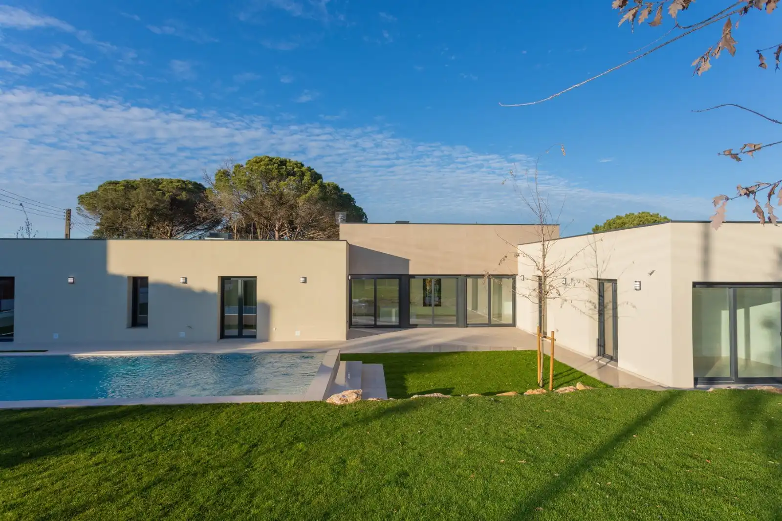 Vista exterior de Casa o chalet en venta en Llagostera con Aire acondicionado, Terraza y Trastero
