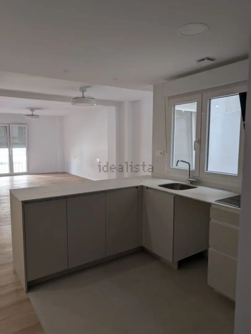 Kitchen of Flat for sale in Elche / Elx  with Parquet flooring, Terrace and Balcony