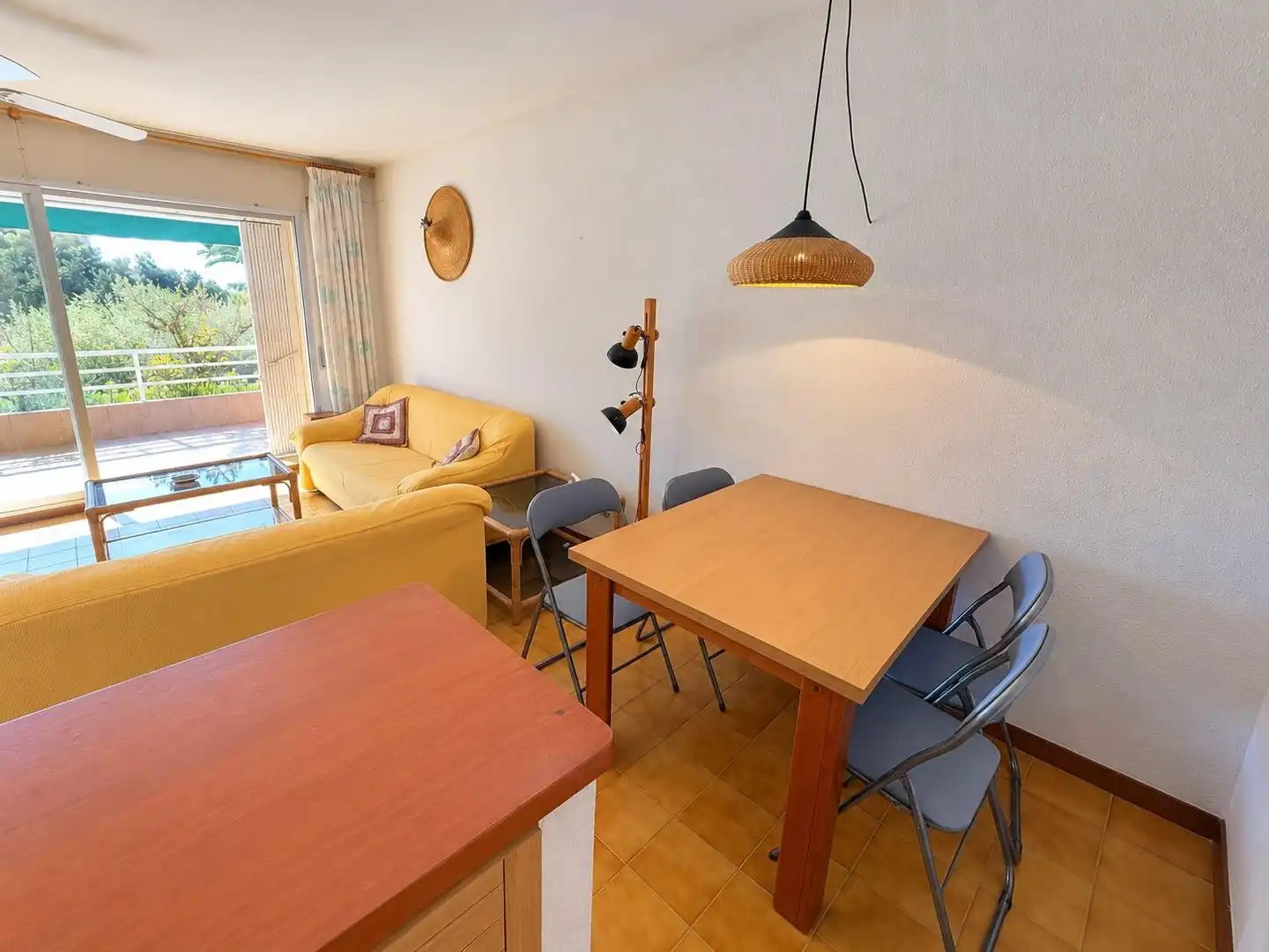 Comedor de Apartamento en venta en El Vendrell con Jardín privado, Terraza y Piscina