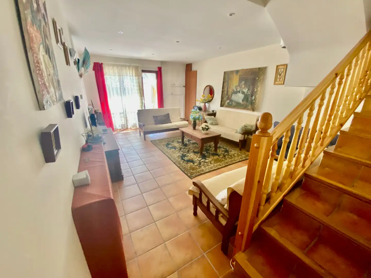 Wohnzimmer von Haus oder Chalet zum Verkauf in Vera de Moncayo mit Klimaanlage, Heizung und Privatgarten
