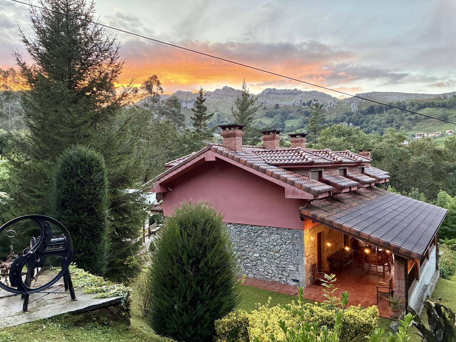 Exterior view of Attic for sale in Miera  with Heating, Terrace and Storage room