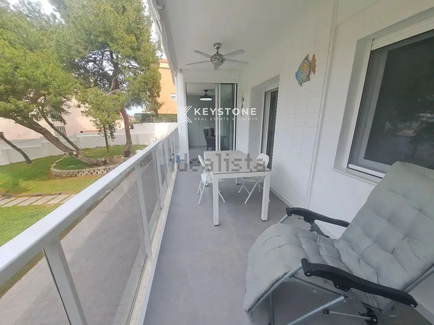 Terrasse von Wohnung zur Miete in Alicante / Alacant mit Klimaanlage, Heizung und Terrasse