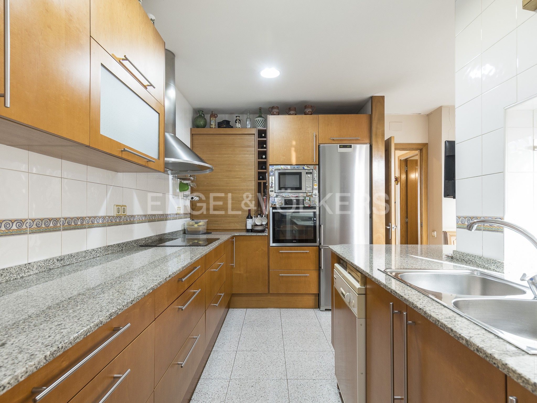 Cuina de Casa o xalet en venda en  Barcelona Capital amb Aire condicionat, Calefacció i Parquet