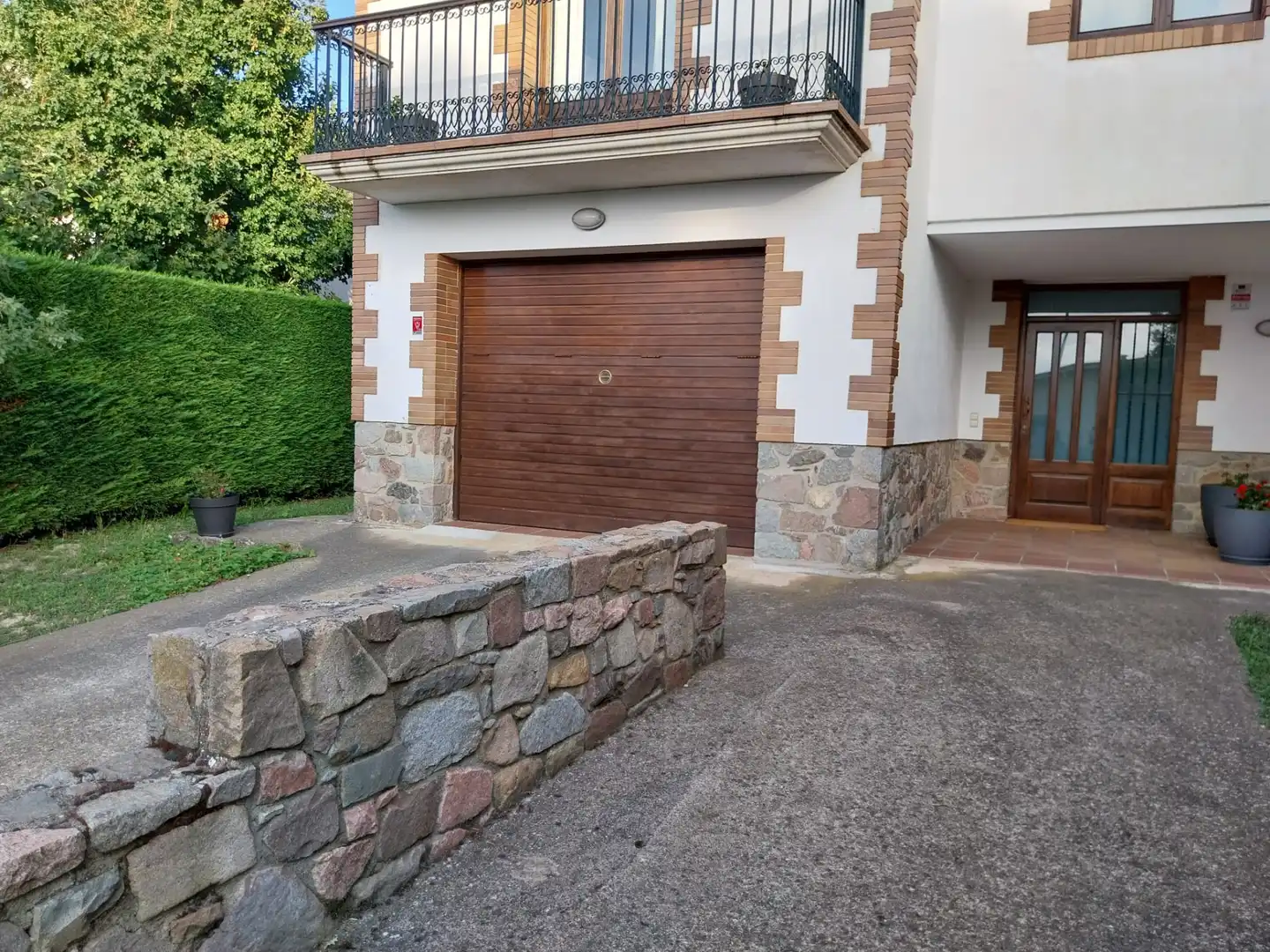 Vista exterior de Casa o xalet en venda en Sant Bartomeu del Grau amb Calefacció, Jardí privat i Terrassa