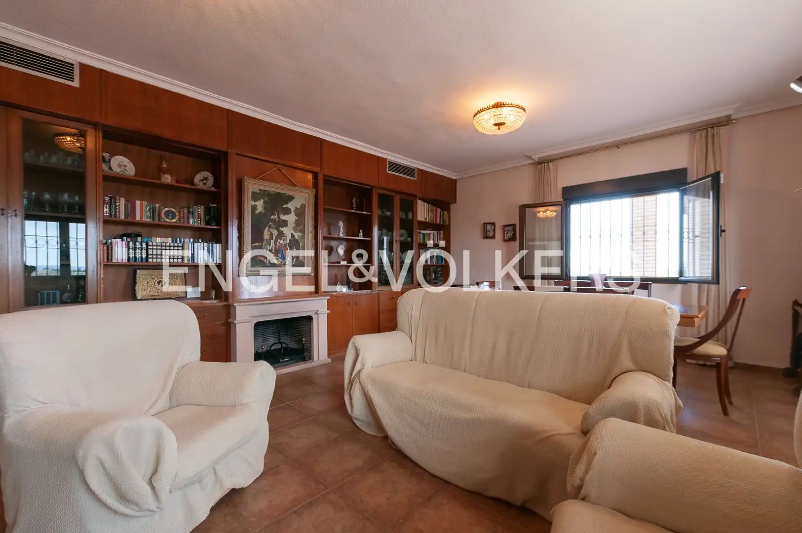 Sala de estar de Finca rústica en venta en Los Montesinos con Aire acondicionado, Calefacción y Piscina