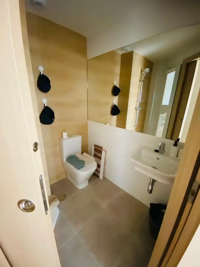 Badezimmer von Wohnung zur Miete in Murcia mit Klimaanlage, Heizung und Terrasse
