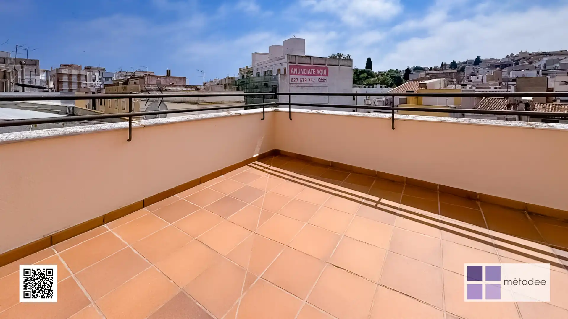 Terraza de Ático de alquiler en Blanes con Aire acondicionado, Calefacción y Terraza