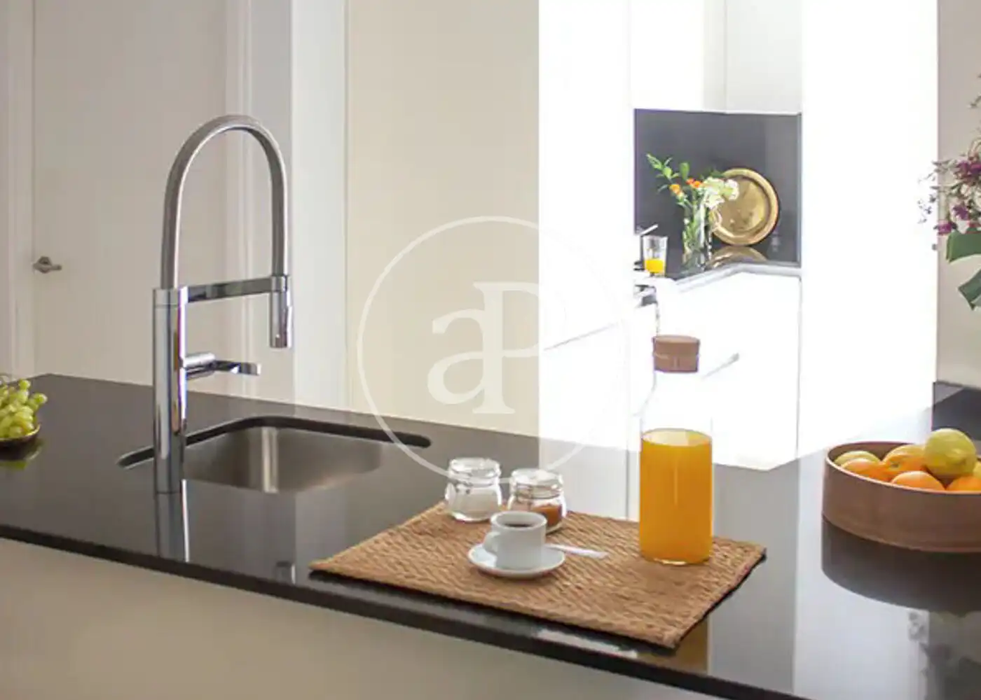 Kitchen of Flat for rent in Madrid  with Air Conditioner, Heating and Terrace