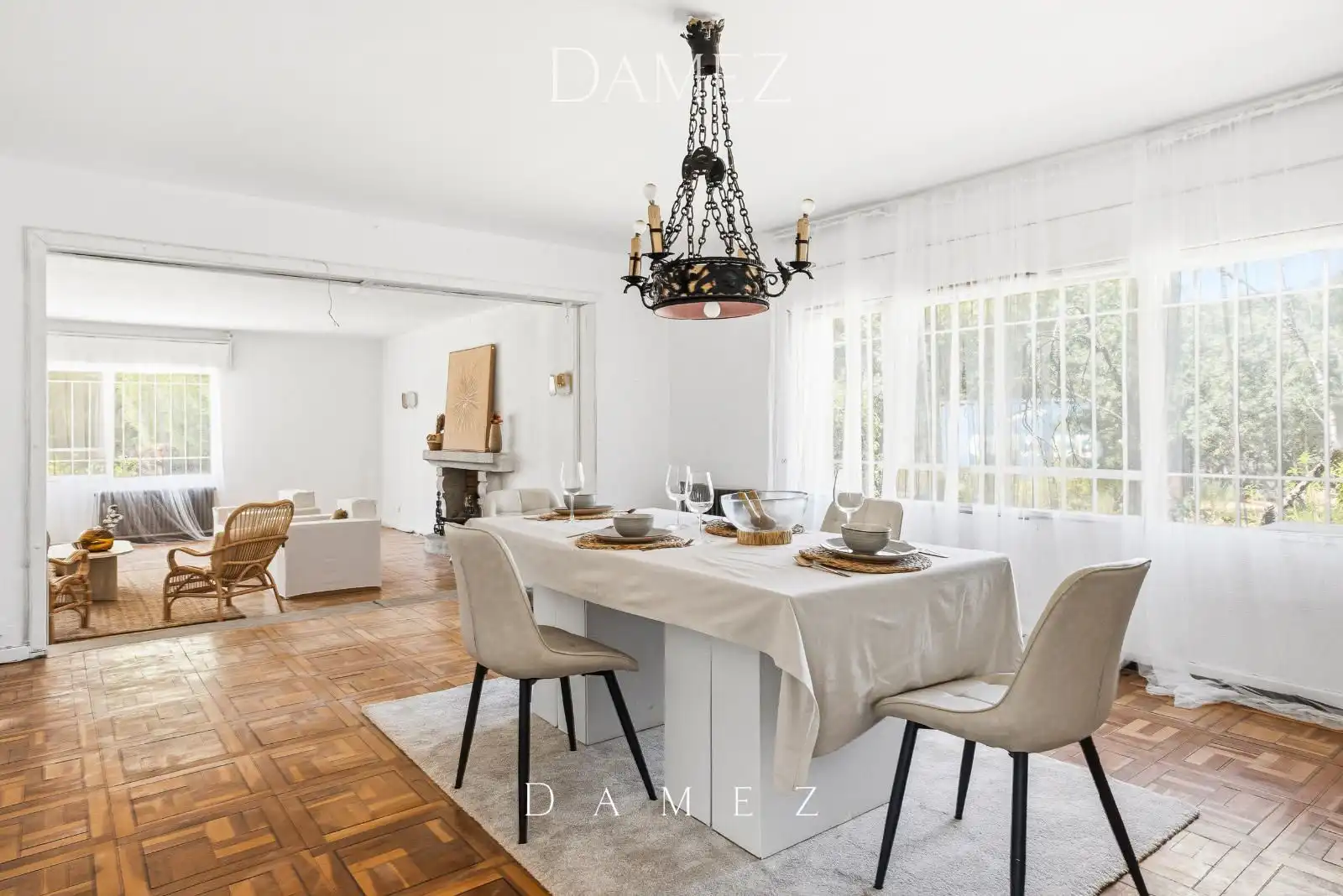 Dining room of Houses for sale in Villanueva de la Cañada  with Terrace, Storage room and Swimming Pool