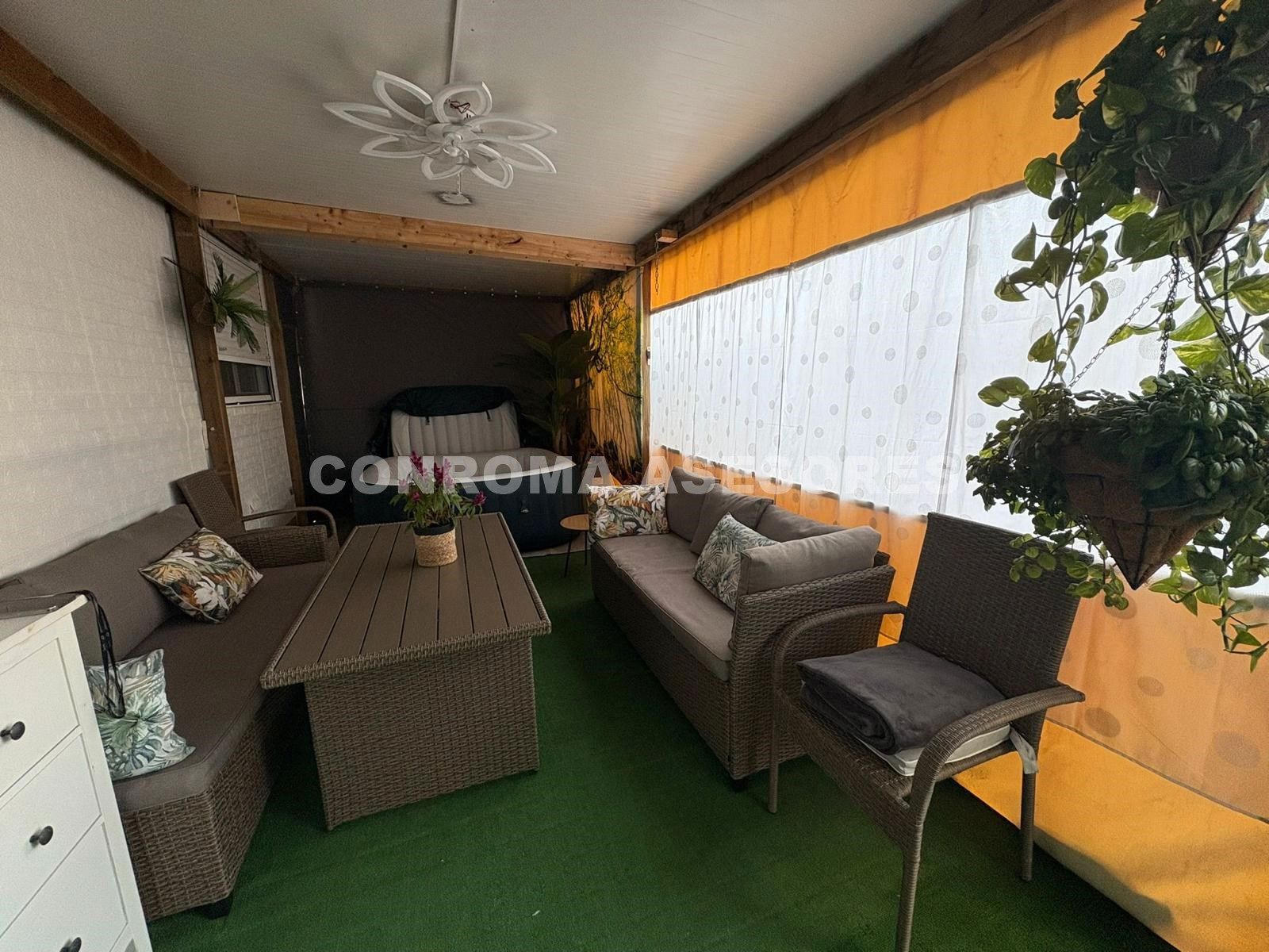 Terrace of House or chalet for sale in Malgrat de Mar  with Heating, Private garden and Parquet flooring